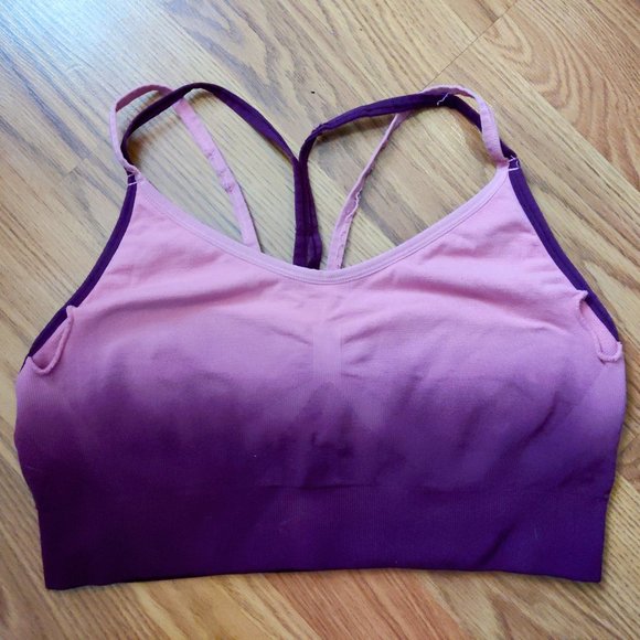 Ombre Racerback Sports Bra - Picture 3 of 6